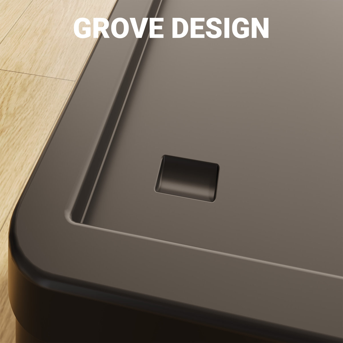 Stackable Collapsible Plastic Storage Bins with Lids,304 QT Closet Organizers with Doors, 25''L x 15.5''W x 56''H (Set of 4)